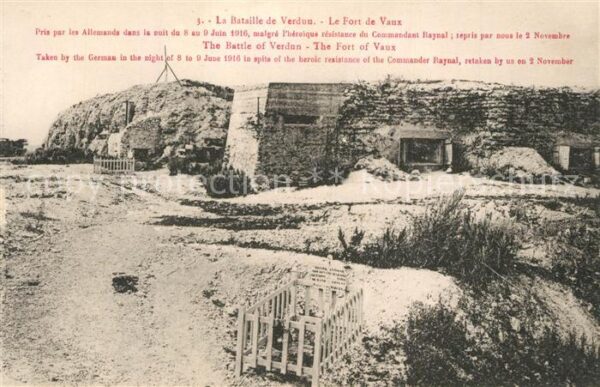 VERDUN Meuse Fort de Vaux Bataille de Verdun