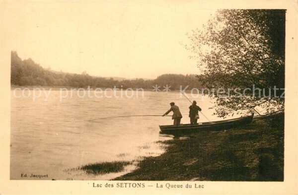 Lac des Settons Queue du lac
