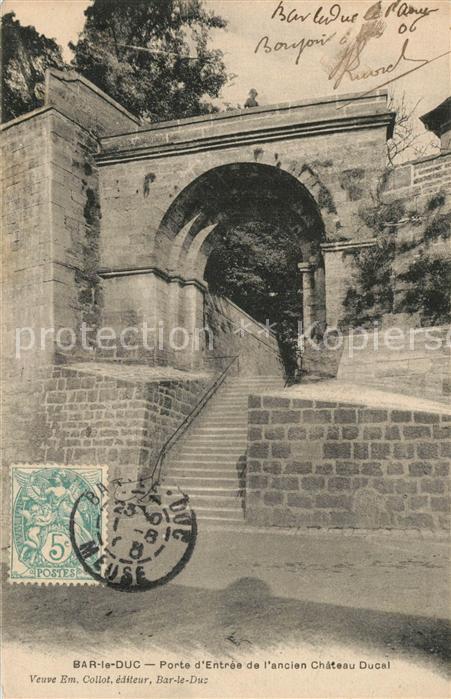 Bar-le-Duc Porte d_entrée de l'ancien Chateau Duca