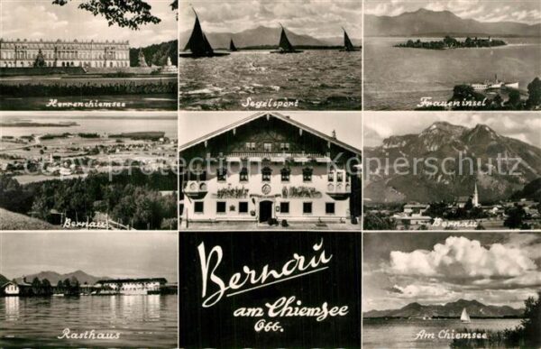 Bernau Chiemsee Herrenchiemsee Rasthaus Segelsport Hote