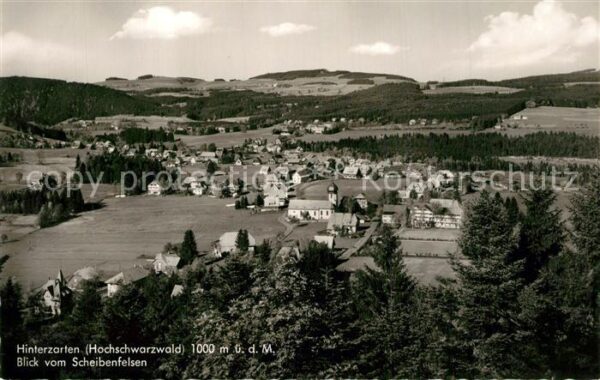 Hinterzarten Panorama Höhenluftkurort Schwarzwald Bl