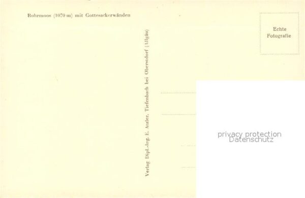 Rohrmoos Allgaeu Panorama mit Gottesackerwänden Allgäuer – Bild 2