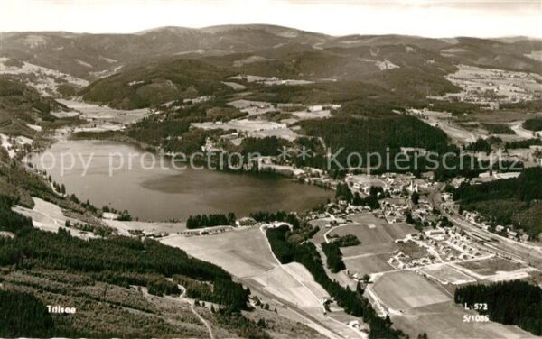 Titisee Schwarzwald Fliegeraufnahme