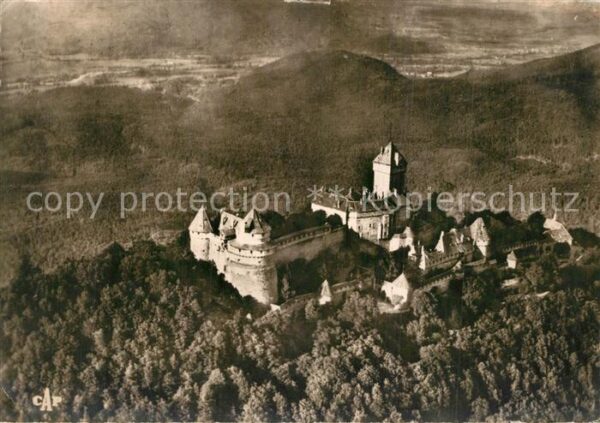 Haut-Koenigsbourg Hohkoenigsburg Vue aérienne