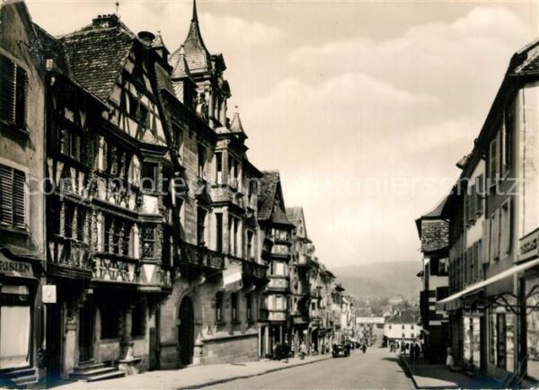 Saverne Bas Rhin Alsace La Grand_ Rue