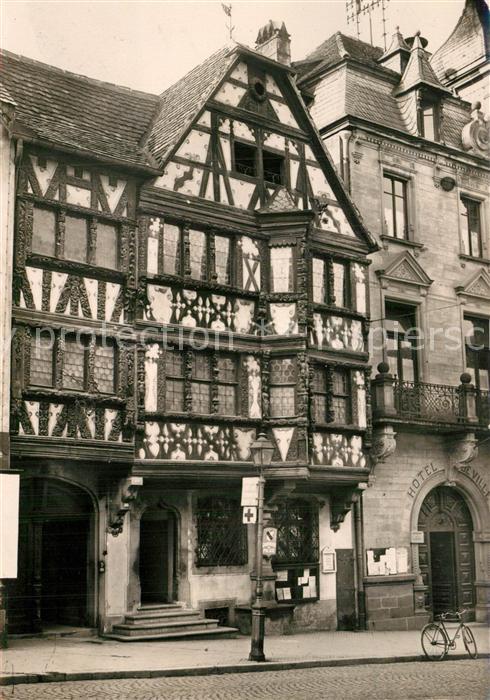 Saverne Bas Rhin Alsace Vieille maison Siège du S. I. de Savern