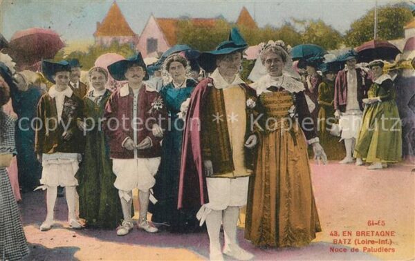 Batz-sur-Mer Noce de Paludiers
