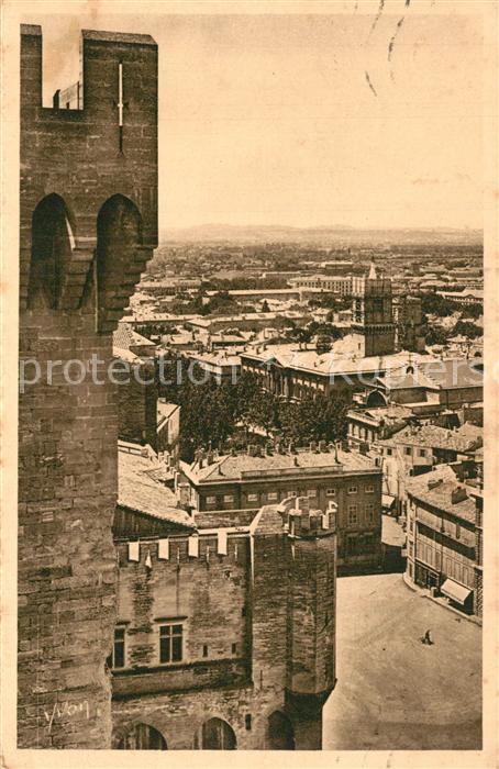 Avignon Vaucluse Vue prise de la Tour Notre Dame