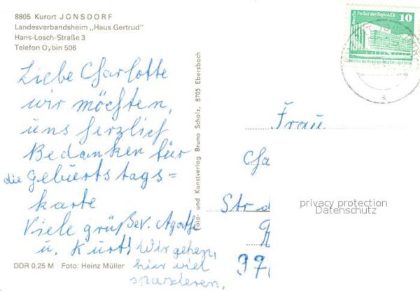 Jonsdorf Landesverbandsheim Haus Gertrud Zimmer – Bild 2