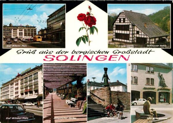 Solingen Graf Wilhelm Platz Bulkhauser Kotten Bo
