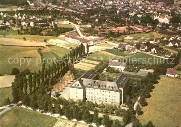 Menden Sauerland Missionshaus St Josef Fliegeraufnahme