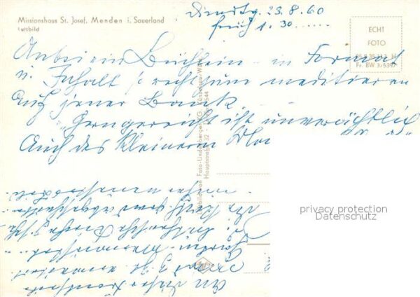 Menden Sauerland Missionshaus St Josef Fliegeraufnahme – Bild 2