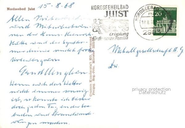 Juist Nordseebad Fliegeraufnahme – Bild 2