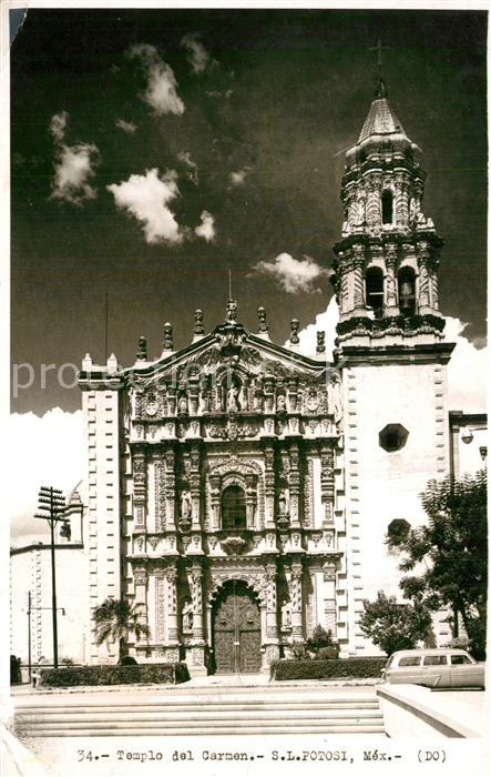 San Luis Potosí Templo del Carmen