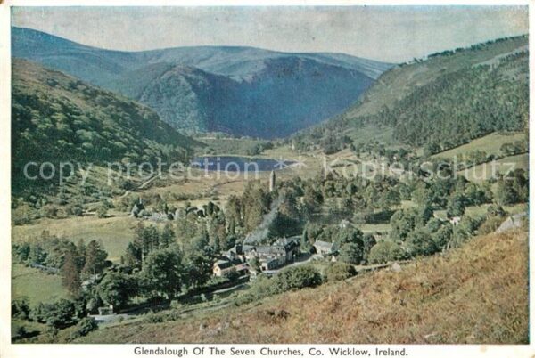 Glendalough or The seven Churches Landscape
