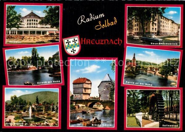 Bad Kreuznach Kurhaus Oranienpark Brückenhäuser Nahe