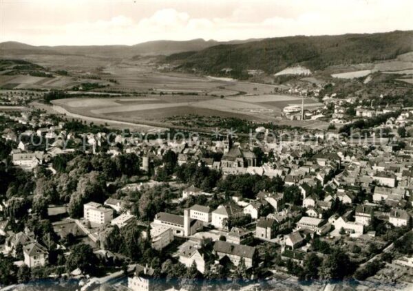 Witzenhausen Blütenstadt im Werratal Fliegeraufnahme
