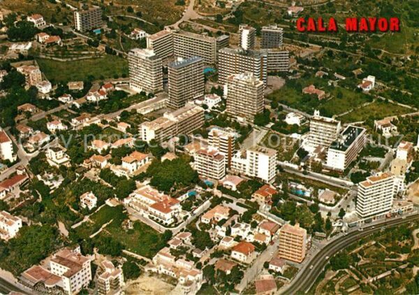Cala Mayor Vista aérea