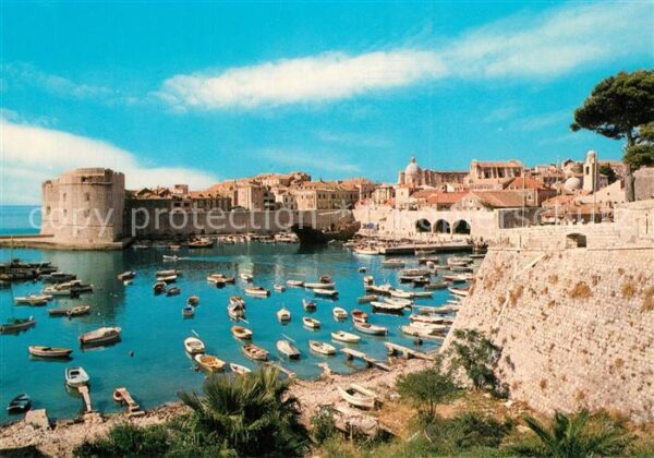 Dubrovnik Ragusa Hafen Festung Altstadt