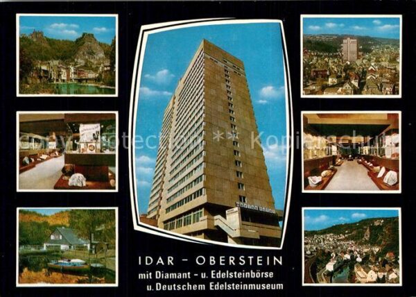 Idar-Oberstein Teilansichten Felsenkirche Deutsches Ed