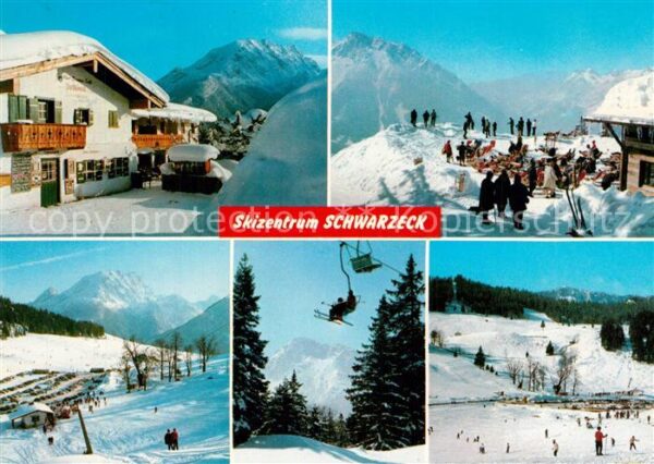 Ramsau Berchtesgaden Skizentrum Schwarzeck Winterlandschaft