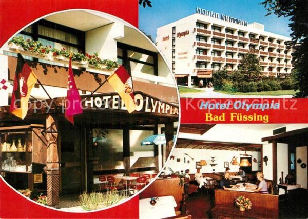 Bad Fuessing Hotel Olympia Restaurant