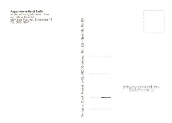Bad Fuessing Appartement Hotel Berlin Foyer – Bild 2