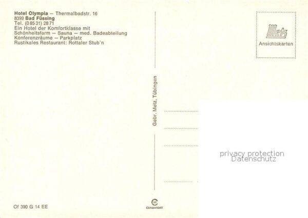 Bad Fuessing Hotel Olympia – Bild 2