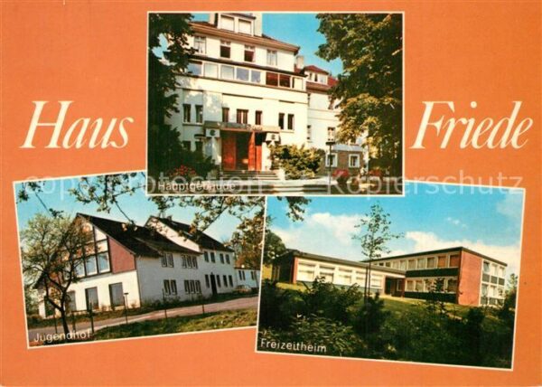 Bredenscheid Hattingen Freizeitheim Haus Friede Hauptgebäude J