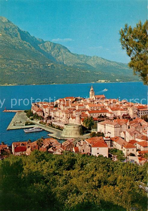 Korcula Stadtpanorama