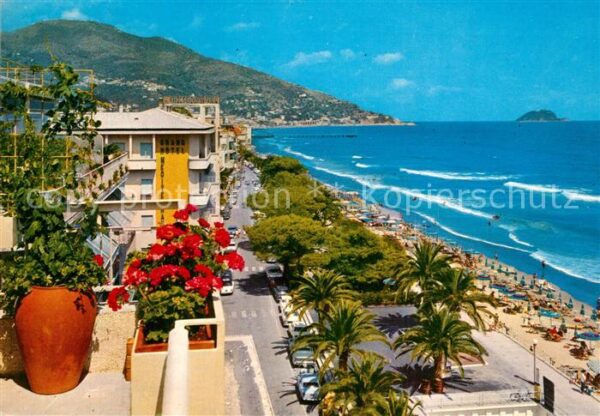 ALASSIO Savona Liguria IT Riviera dei Fiori Spiaggia e Lungomare