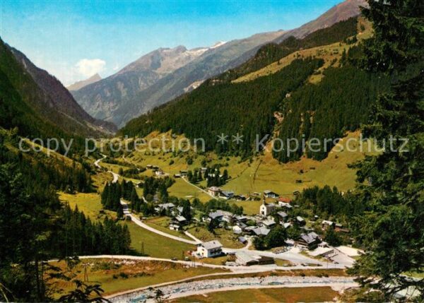 Ginzling Panorama Zemmgrund gegen Schrammacher Z