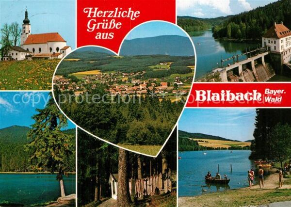 Blaibach Landschaftspanorama Bayerischer Wald Se