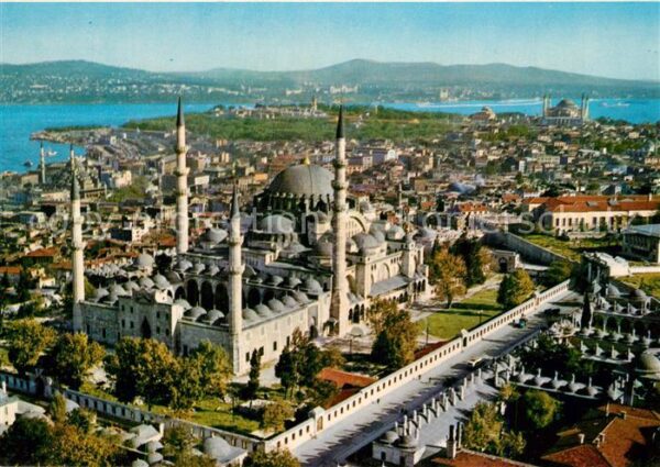 Istanbul Constantinopel Mosque of Süleymaniye Moschee