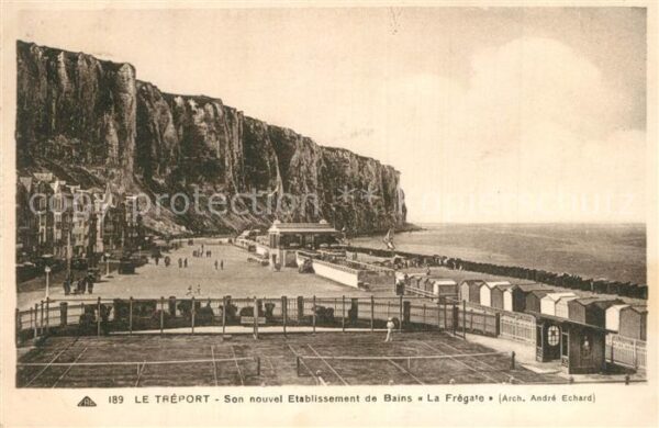 Le Treport Nouvel Etablissement de Bains La Frégat