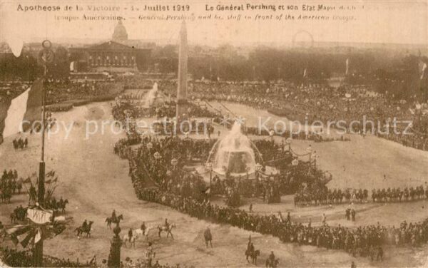 Paris Apothéose de la Victoire Juillet 1919 G
