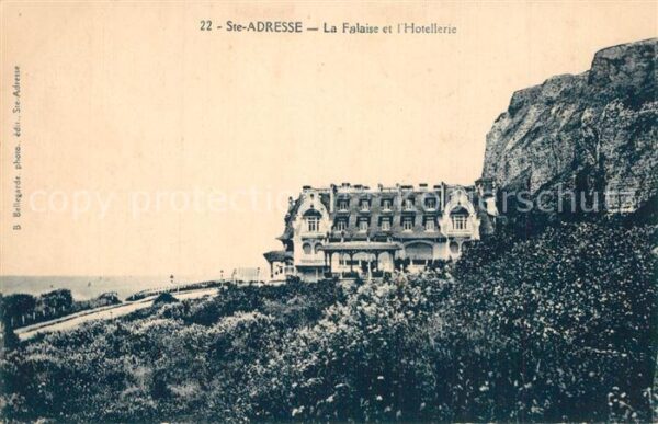 Sainte-Adresse La Falaise et l_Hôtellerie