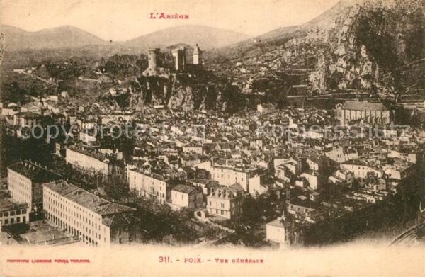 Foix Vue Generale