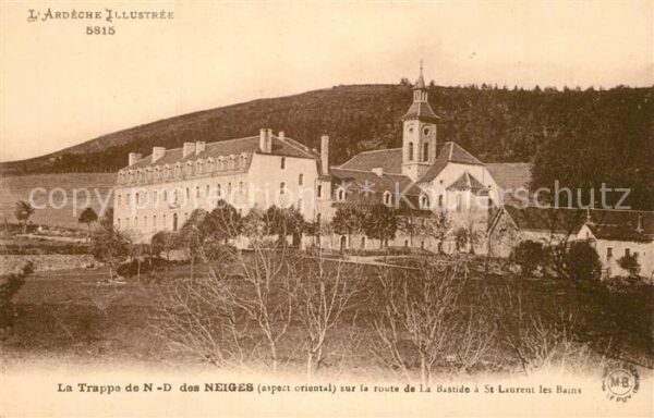 Saint-Laurent-les-Bains La Trappe de Notre Dame des Neiges sur