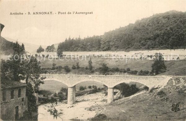Annonay Pont de l'Auvergnat