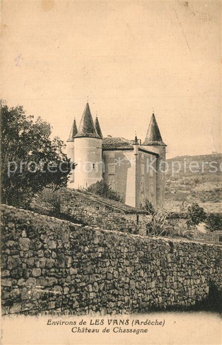 Les Vans Chateau de Chassagne