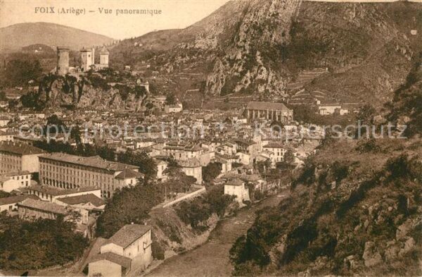 Foix Vue panoramique
