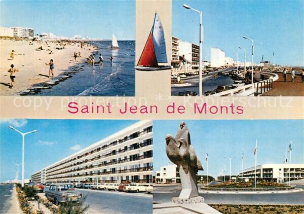 Saint Jean de Monts Plage Promenade Hôtels