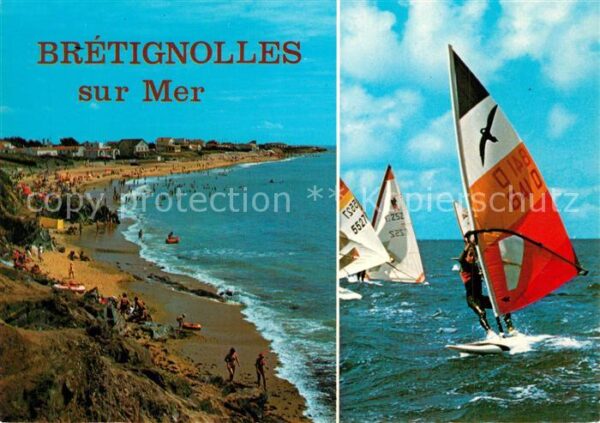 Bretignolles-sur-Mer La plage Windsurfing