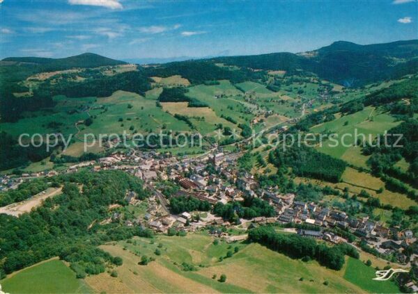 Orbey Haut Rhin Vue aérienne