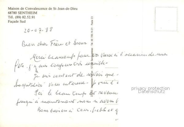 Sentheim Maison de Convalescence de Saint Jean d – Bild 2