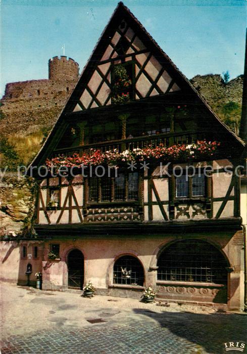Kaysersberg Haut Rhin Maison pittoresque au pied du Chateau d