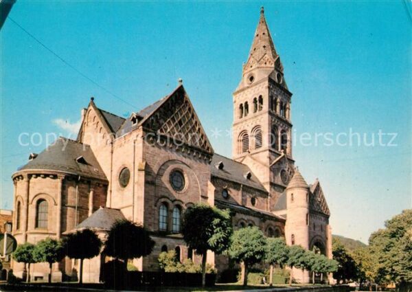 Munster Haut Rhin Elsass Temple Protestant