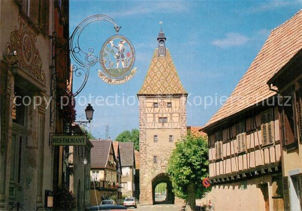 Bergheim Elsass Tour du XIIIe siècle Stadttor