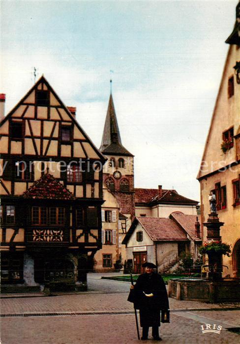 Turckheim Haut Rhin Veilleur de nuit de la ville Tradition